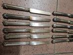 zilver messen set 12stuks, Antiek en Kunst, Ophalen of Verzenden