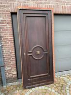 Mooie massieve meranti deur, Doe-het-zelf en Bouw, Ophalen, Zo goed als nieuw