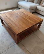 Salontafel volle teak, Huis en Inrichting, Tafels | Salontafels, Ophalen, Zo goed als nieuw, Minder dan 50 cm, 100 tot 150 cm