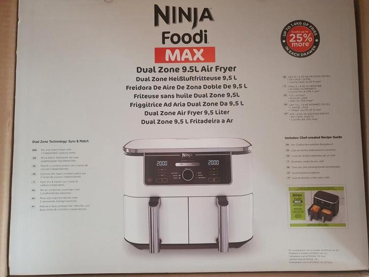 Ninja AF400EU Airfryer, Elektronische apparatuur, Frituurpannen, Nieuw, Ophalen