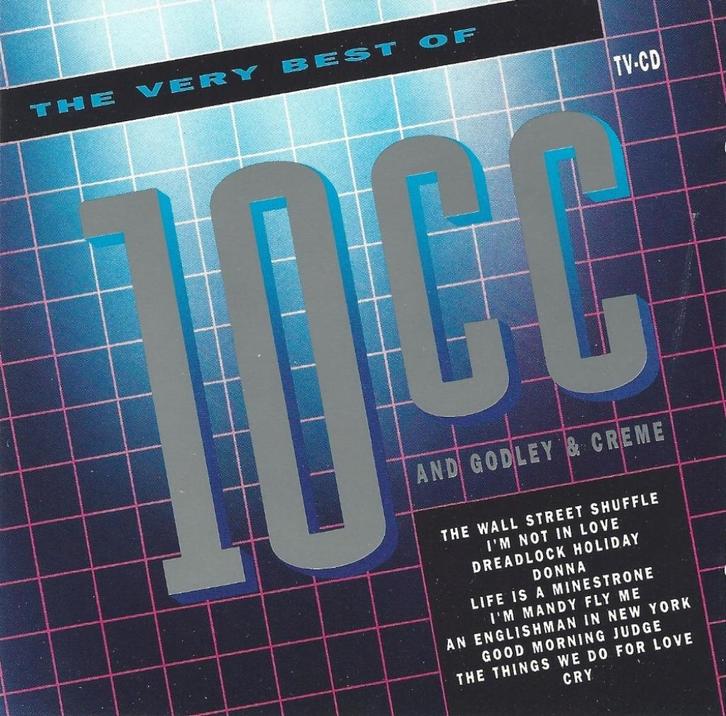 CD * 10cc + GODLEY & CREME - THE VERY BEST OF, Cd's en Dvd's, Cd's | Pop, Zo goed als nieuw, 1960 tot 1980, Verzenden