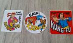 Lot stickers Kung Fu Kwai Chang Caine, Verzamelen, Ophalen of Verzenden, Zo goed als nieuw, Sport