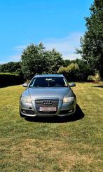 Audi A6 Avant in goede staat 2e eigenaar, Auto's, Audi, Euro 5, Zwart, 4 cilinders, Leder