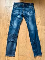 Dsquared Blue Jeans Red Specks Slim Fit Size 48, Kleding | Heren, Spijkerbroeken en Jeans, Blauw, Overige jeansmaten, Ophalen of Verzenden