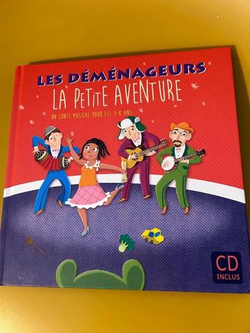 Livre - CD - Les déménageurs - La petite aventure beschikbaar voor biedingen
