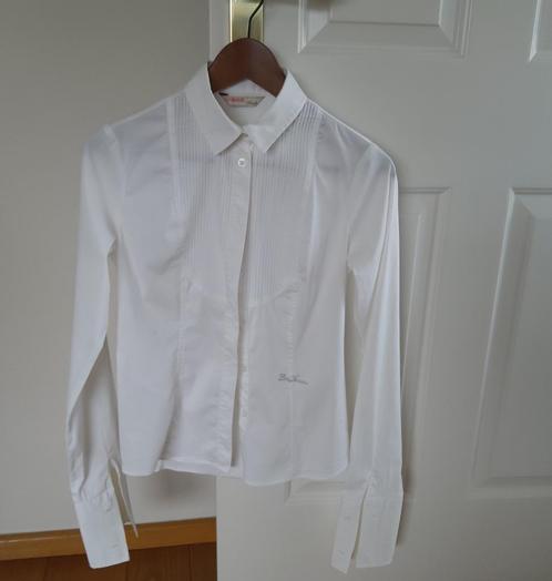 Witte blouse Liu Jo, Kleding | Dames, Blouses en Tunieken, Gedragen, Maat 36 (S), Wit, Ophalen of Verzenden