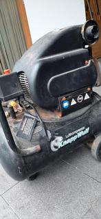 Compressor, 24l, 10bar (werkt, maar niet optimaal), Doe-het-zelf en Bouw, Ophalen, Mobiel, Gebruikt, 6 tot 10 bar
