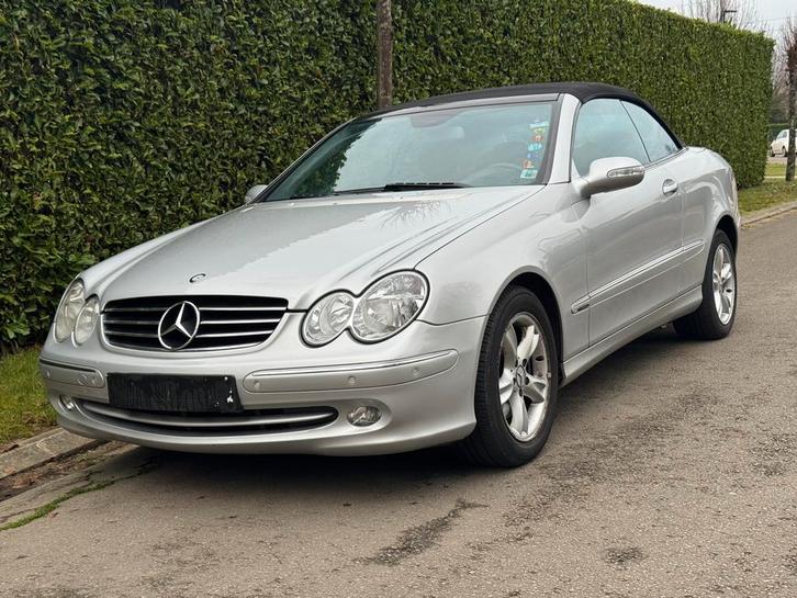 Mercedes-Benz CLK 200 Kompressor Cabrio EURO4, Auto's, Mercedes-Benz, Particulier, CLK, ABS, Adaptive Cruise Control, Airbags