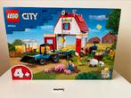 Lego City Schuur en boerderijdieren (60346)Nieuw!, Nieuw, Ophalen of Verzenden, Lego