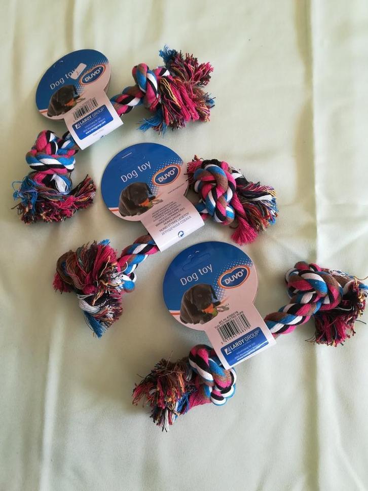 Nieuwe diverse duvo hondentouw, Dieren en Toebehoren, Hondenspeelgoed, Nieuw, Touwen, Ophalen of Verzenden