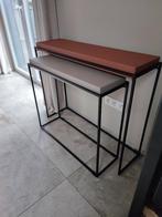 tables console gigogne, Huis en Inrichting, Tafels | Bijzettafels, Ophalen, Metaal of Aluminium, Nieuw, Contemporain