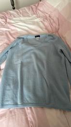 Trui in cashmere Xl ijsblauw V hals, Ophalen of Verzenden, Zo goed als nieuw, Maat 42/44 (L)