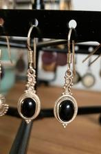 Oorbellen onyx 925 zilver, Enlèvement ou Envoi, Neuf