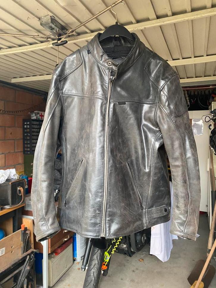 Motorjas leder (retro look)  Rev’it, Motoren, Kleding | Motorkleding, Jas | leer, Heren, Nieuw zonder kaartje, Ophalen