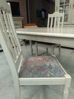 Eettafel met 6 stoelen eik, Huis en Inrichting, Tafels | Eettafels, Ophalen, Zo goed als nieuw