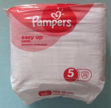 Pampers 23x - Nieuw pak luiers - 12 / 18kg "Easy Up Pants" beschikbaar voor biedingen