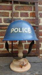 Britse MKIV turtle-helmet POLICE, Verzamelen, Verzenden, Landmacht, Helm of Baret