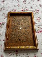 * vintage verguld fotokader met glas, Antiek en Kunst, Ophalen of Verzenden