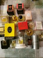 Miniatuur parfums met doosjes 11 stuks, Miniature, Enlèvement ou Envoi