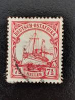 Afrique orientale allemande 1905 - voilier - sans filigrane, Timbres & Monnaies, Timbres | Afrique, Affranchi, Enlèvement ou Envoi