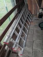 Triple échelles en aluminium, Bricolage & Construction, Échelles & Escaliers, Enlèvement