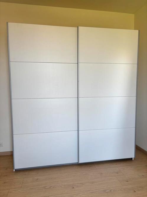 Kleerkast wit schuifdeuren, Huis en Inrichting, Kasten | Kleerkasten, Zo goed als nieuw, Ophalen