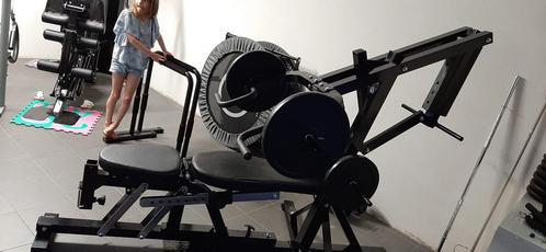 Banc de musculation à levier Marcy Pro PM4400, Sport en Fitness, Fitnessapparatuur, Zo goed als nieuw, Ligfiets, Ophalen