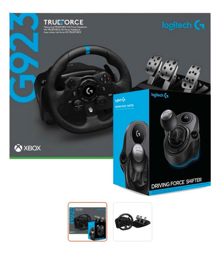 Logitech g923, Games en Spelcomputers, Spelcomputers | Xbox | Accessoires, Zo goed als nieuw, Ophalen of Verzenden