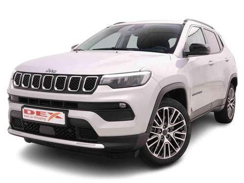 JEEP Compass 1.3 PHEV Limited + Pano + GPS + ALU 19, Auto's, Jeep, Compass, ABS, Airbags, Airconditioning, Boordcomputer, Cruise Control