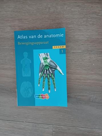 atlas van de anatomie bewegingsapparaat, Enlèvement, Comme neuf