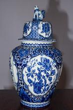 Grand vase faïence bleue Delfts Royal Sphinx Petrus Regout, Ophalen