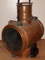 Lanterne de train lourd antique, Enlèvement ou Envoi, ###, ###, ###