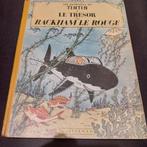 BD KUIFJE „DE SCHAT VAN RACKHAM THE RED”, editie 1954, Boeken, Eén stripboek, Hergé, Ophalen, Gelezen