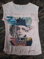 Mt 14j - 164 Lichtroze top indianenmeisje, Kinderen en Baby's, Kinderkleding | Maat 164, Gebruikt, Meisje, Ophalen of Verzenden