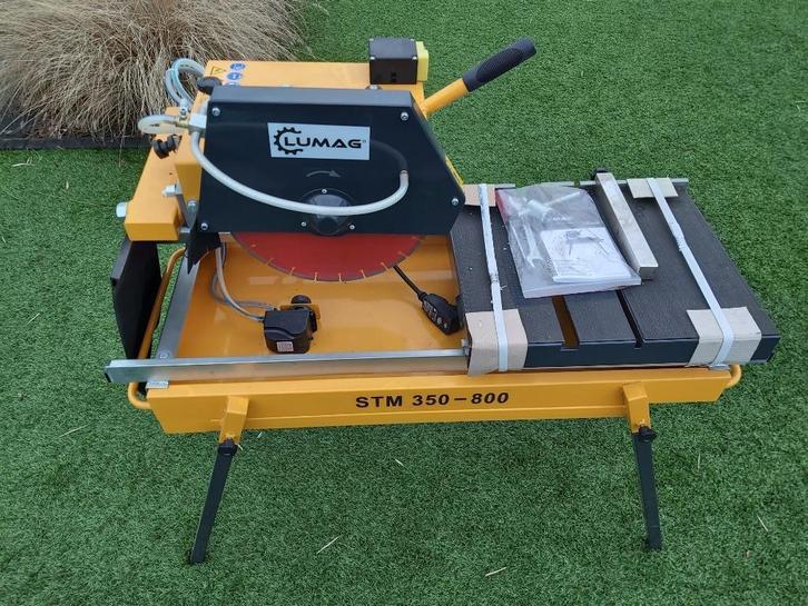 Lumag STM 350-800 Steen / Tegelzaagmachine, NIEUW!!!, Doe-het-zelf en Bouw, Gereedschap | Zaagmachines, Nieuw, Overige typen, 1200 watt of meer