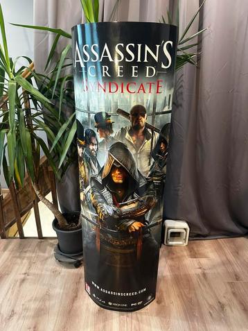 Reclamebord Assasins creed syndicate beschikbaar voor biedingen