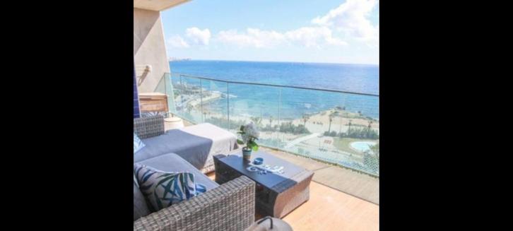 Prachtige luxe 1ste lijn appartement in punta prima alicante, Immo, Buitenland, Spanje, Appartement, Dorp