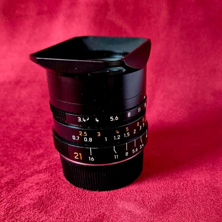 Leica super-elmar  1:3,4/ 21 mm asph noir codé, TV, Hi-fi & Vidéo, Photo | Lentilles & Objectifs, Comme neuf, Enlèvement