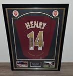 Ingelijst Thierry Henry gesigneerd Arsenal shirt met coa, Verzamelen, Ophalen of Verzenden, Nieuw, Shirt
