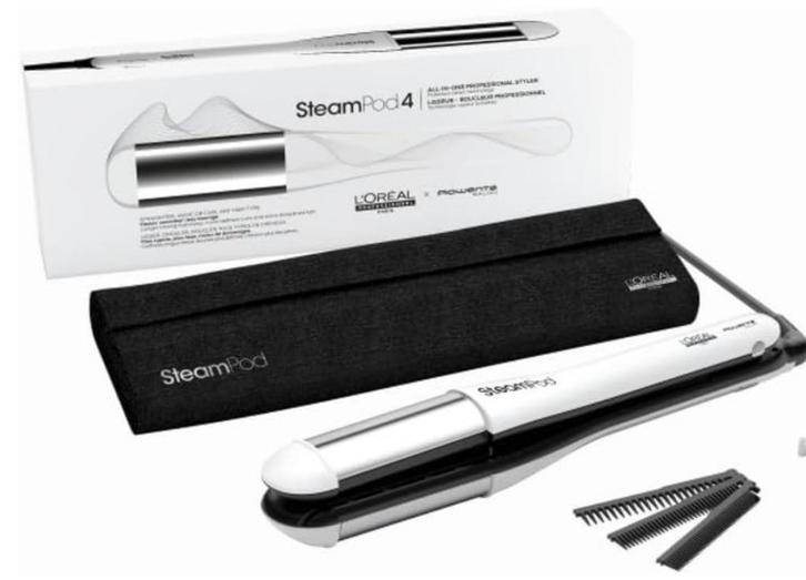 L'Oréal Professionnel SteamPod 4 complet, Handtassen en Accessoires, Uiterlijk | Haarverzorging, Zo goed als nieuw, Ophalen of Verzenden
