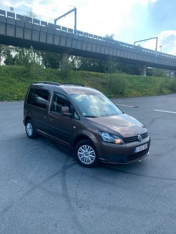 Volkswagen Caddy 1.6 TDI – 2014 – 5 places – 166 000 km, Autos, Euro 5, Achat, Capteur de stationnement, Caddy Combi