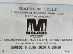 MOLIERE L opera Urbain, Tickets & Billets, Concerts | Autre, Deux personnes, Comedie musicale, Juin