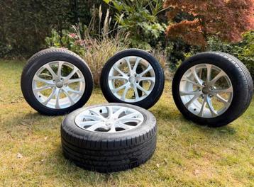 Origine Audi velgen 17” |5x112| Topstaat met goede banden beschikbaar voor biedingen