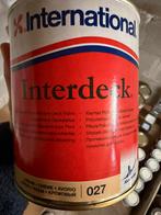 International interdeck crème (027) 0,75liter, Enlèvement ou Envoi, Neuf, Peintures