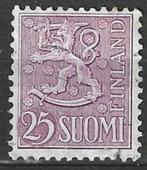 Finland 1959 - Yvert 480 - Leeuw (ST), Timbres & Monnaies, Timbres | Europe | Scandinavie, Affranchi, Finlande, Envoi