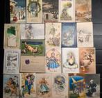 123 Kerstkaarten en nieuwjaarskaarten anno 1900, Ophalen of Verzenden