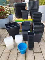 48 kunststof bloempotten, Ophalen of Verzenden, Kunststof