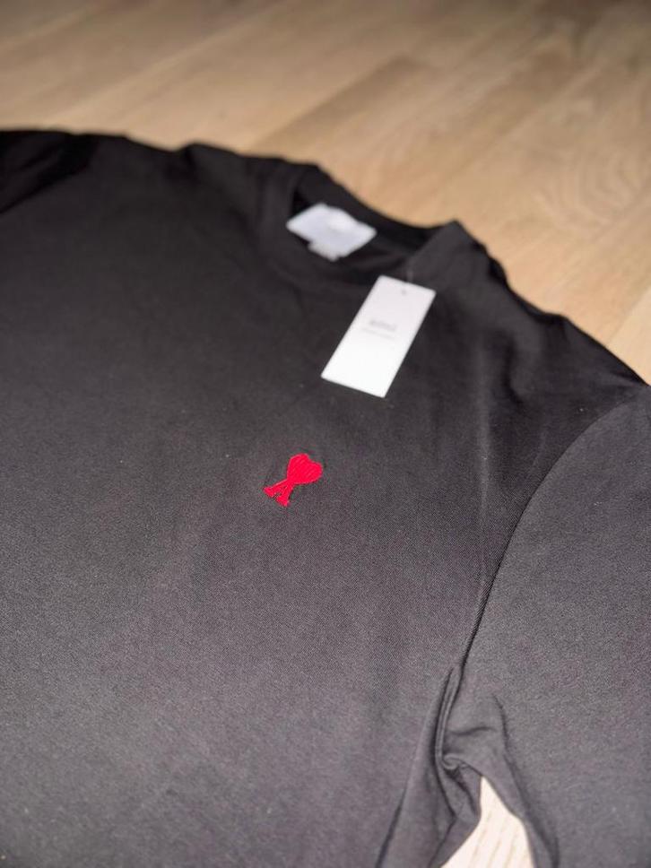 Ami Paris, Vêtements | Hommes, T-shirts, Neuf, Taille 48/50 (M), Noir, Enlèvement ou Envoi