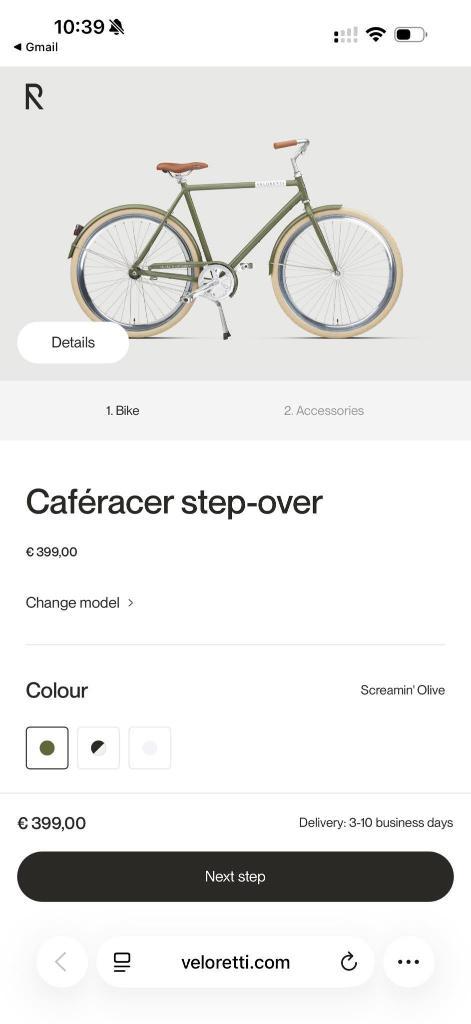 Nouveau vélo Veloretti, Vélos & Vélomoteurs, Vélos électriques, Neuf, Veloretti, 59 cm ou plus, Enlèvement