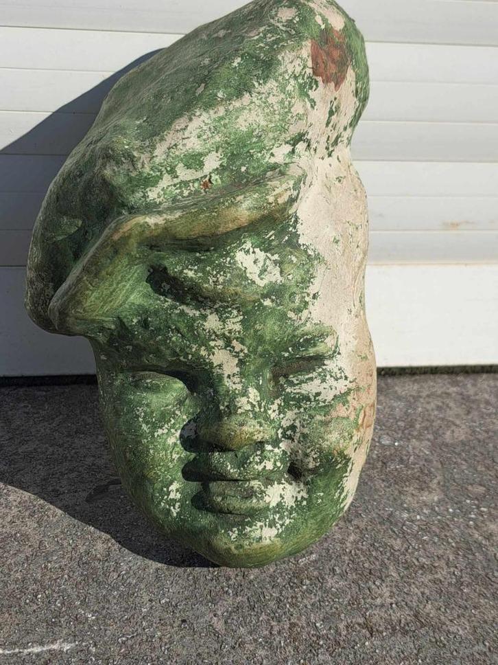 sculpture en platre signe ernest patris, Antiek en Kunst, Kunst | Beelden en Houtsnijwerken, Ophalen of Verzenden